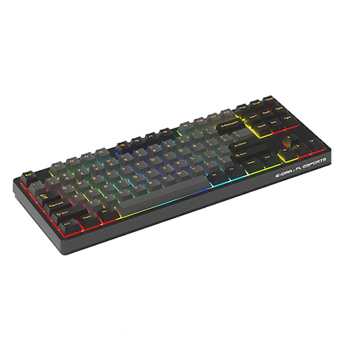 Bàn phím cơ E-DRA EK387FL Polar Night Gateron Red switch