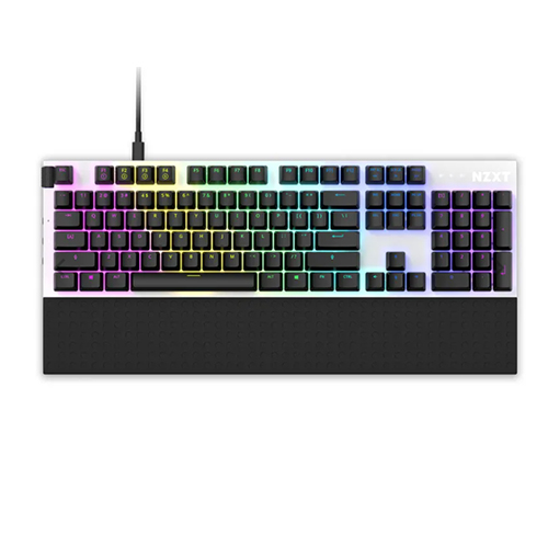 Bàn phím cơ NZXT Function Fullsize – White (KB-1FSUS-WR)