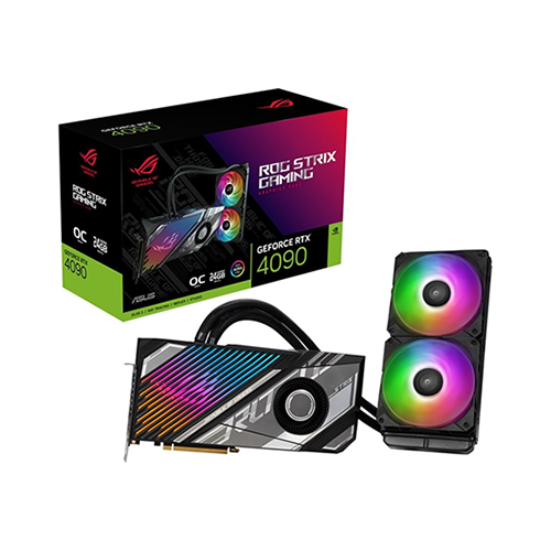 VGA Asus ROG STRIX LC RTX 4090 OC 24GB Gaming