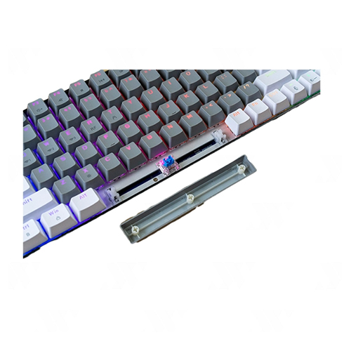 Bàn phím cơ E-DRA EK384 Triple Mode Wireless Alpha Red switch