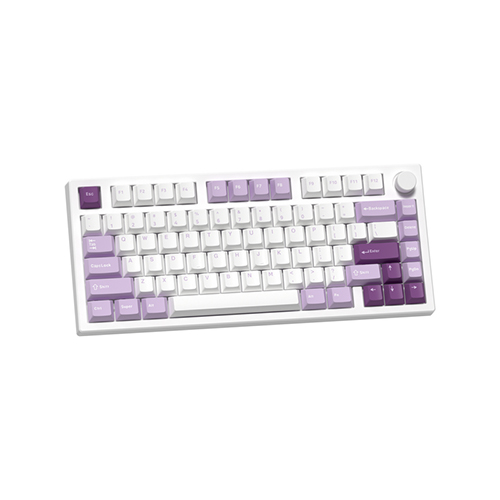 Bàn phím cơ FL-Esports GP75 CPM Taro Purple 3 Mode TTC Venus switch
