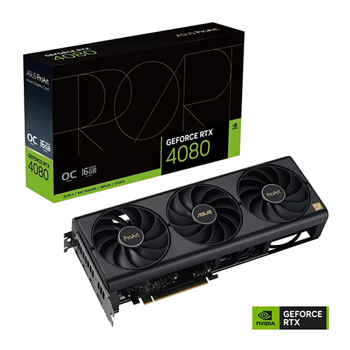 VGA Asus ProArt GeForce RTX 4080 OC 16GB GDDR6X