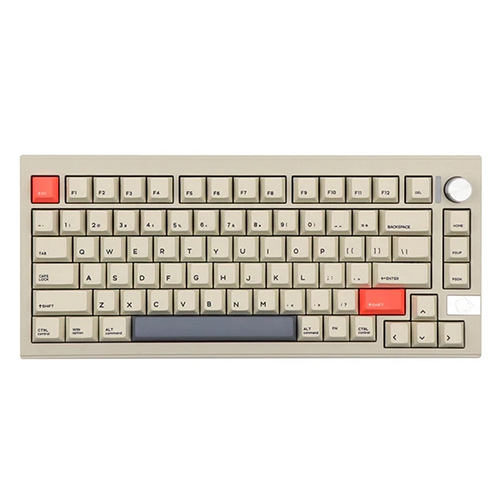 Bàn phím cơ Cidoo V75 Pro Tri-Mode Wireless Cidoo Matt Grey switch