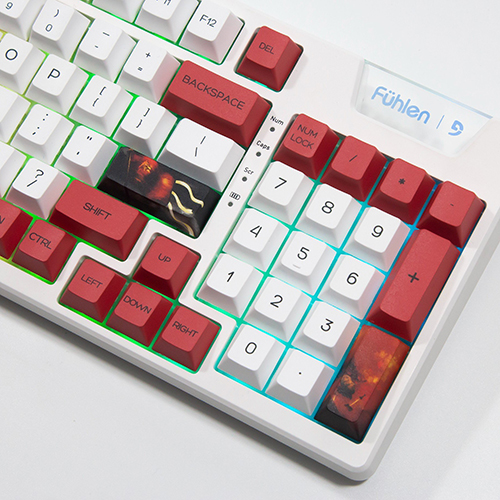Bàn phím cơ Fuhlen H95S Warrior Cherry profile Brown switch