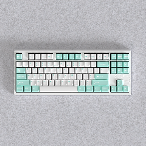 Bàn phím cơ Vortex 8700 MultiX Summer Gateron Pro Silver switch