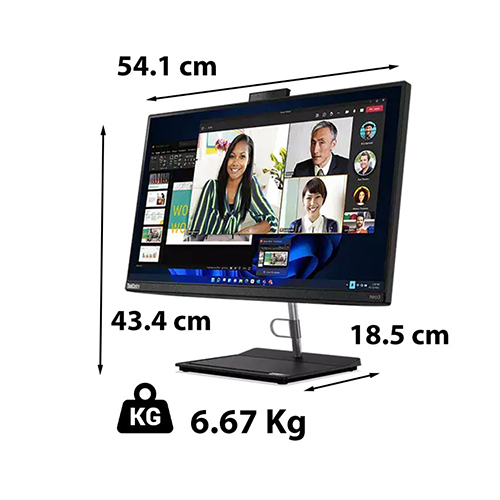 PC Lenovo ThinkCentre AIO Neo 30a 24 Gen 3 (i7-1260P| 8GB| 512GB| 23.8 inch| FHD| Win 11) (12B000D2VN)