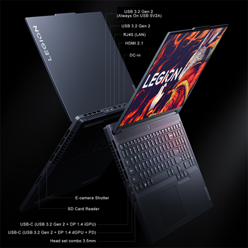 Lenovo Legion R7000 ARP8 (Ryzen 7-7735H, 16GB, 512GB, RTX 4060 8GB,  15.6inch WQHD 165Hz, Win 11, Xám) | Laptop World
