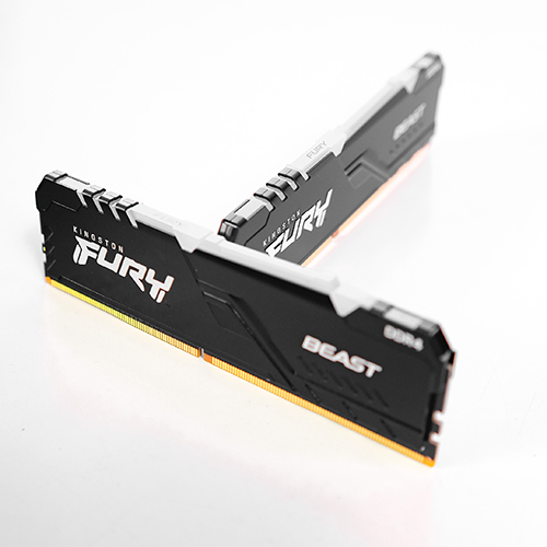 Ram Desktop Kingston Fury Beast RGB 32GB (2x16GB) DDR4 3200Mhz