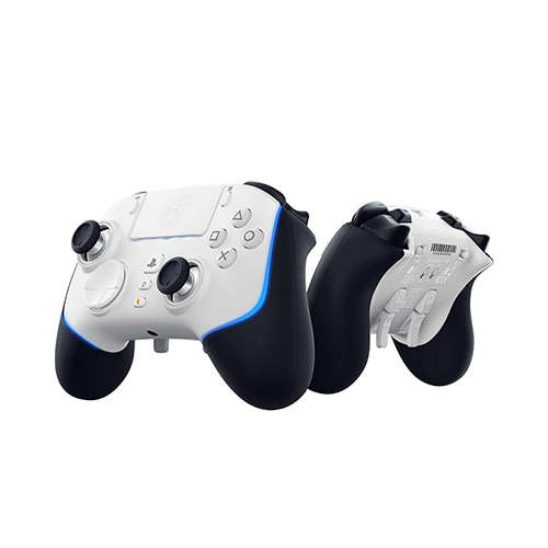 Tay cầm chơi game Razer Wolverine V2 Pro-Wireless PlayStation 5 (PS5) PC Gaming Controller - Màu Trắng