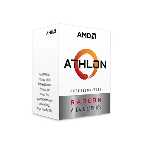 CPU AMD Athlon 3000G (AMD AM4 - 2 Core - 4 Thread - Base 3.5Ghz - Cache 5MB) box