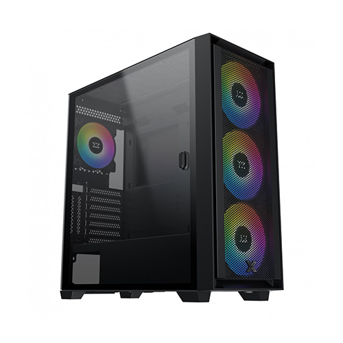 Vỏ Case Xigmatek ANUBIS PRO 4FX EN40771 ( EATX, 4 Fan ARGB, Màu Đen)