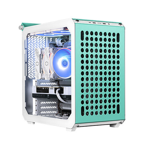 Vỏ case Cooler Master QUBE 500 FLATPACK MACARON EDITION (ATX/MID TOWER/Màu Mix/Lắp ghép)