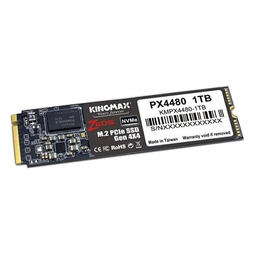 Ổ cứng SSD KINGMAX PX4480 1Tb (NVMe PCIe/ Gen4x4 M2.2280/ 5000MB/s/ 4400MB/s)