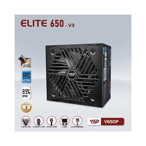 Nguồn máy tính VSP ELITE V650P-V3