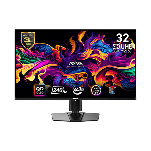 Màn Hình MSI MPG MAG 321UPX QD-OLED (31.5 Inch | UHD | QD-OLED | 240Hz | 0.03ms)
