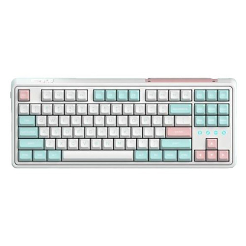 Bàn phím cơ FL-Esports CMK87SAM 3 Mode Wireless Marshmallow Kailh Box White switch