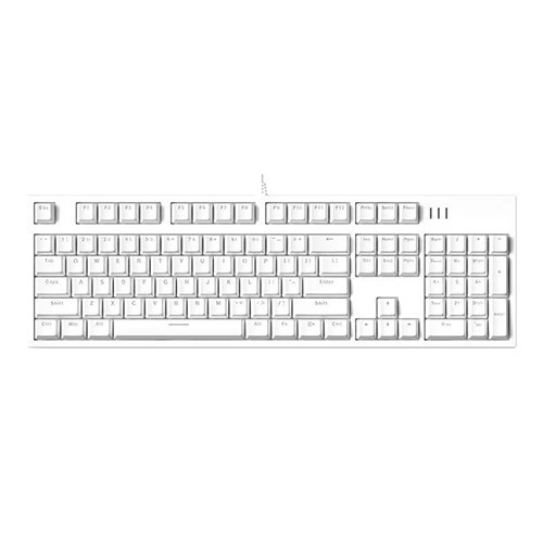 Bàn phím cơ FL-Esports MK104 Pro White Outemu Brown Switch
