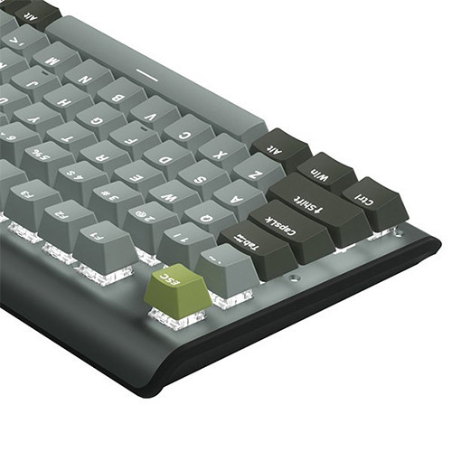 Bàn phím cơ quang FL-Esports K257 Lime chuyên game