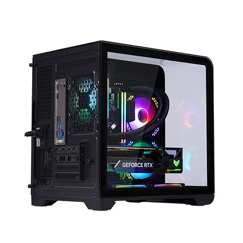 Vỏ Case MIK BARBATOS M BLACK (MATX/MID TOWER/Màu Đen)