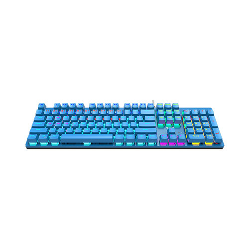 Bàn phím cơ Aula S2022 Xanh Dương (Blue Switch/ ABS/ LED Rainbows)