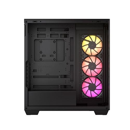 Vỏ Case Corsair 3500X RGB Tempered Glass CC-9011278-WW (Mid-Tower, Black, 3 Fan)