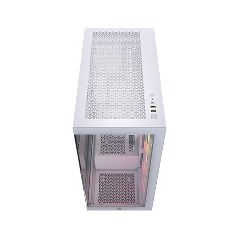 Vỏ Case Corsair iCUE LINK 3500X RGB Tempered Glass (Mid-Tower, White) CC-9011281-WW