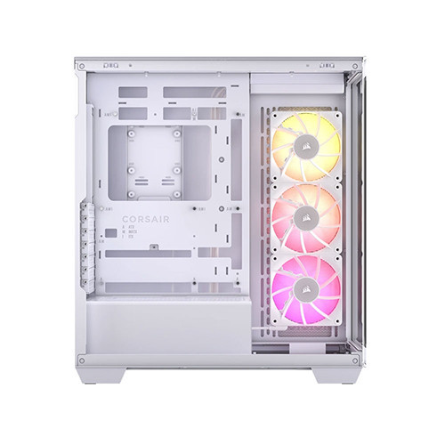 Vỏ Case Corsair iCUE LINK 3500X RGB Tempered Glass (Mid-Tower, White) CC-9011281-WW