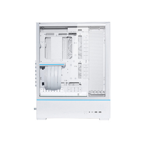 Vỏ Case Lian Li SUP01 White ( ATX, Rise PCIe 4.0, 3 Fan)