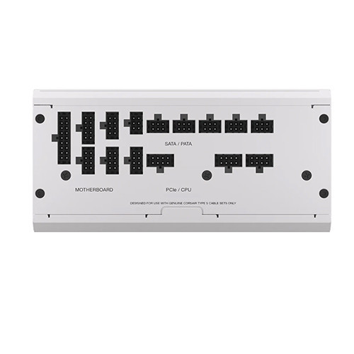 Nguồn máy tính Corsair RM1000x Shift White CP-9020275-NA (ATX 3.1, PCIe 5.1, 80 Plus Gold, Full Modul)