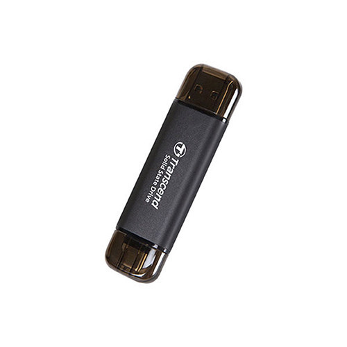 Ổ cứng SSD Transcend 512Gb TS512GESD310C (Type-C và USB3.2/ 1050Mb/s/ 950Mb/s/ Đen)