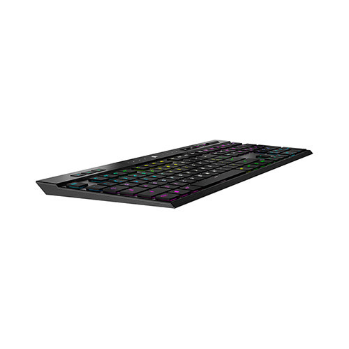 Bàn phím cơ Corsair K100 AIR RGB Cherry MX Ultra Low Profile (CH-913A01U-NA)