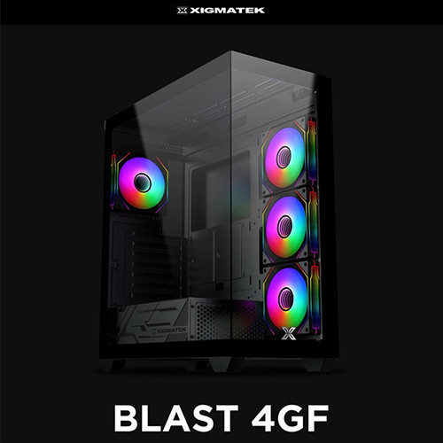Vỏ Case Xigmatek BLAST 4GF EN44908 (ATX, 4 Fan)