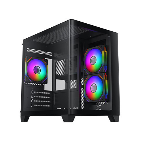 Vỏ Case Xigmatek PANO M NANO 3GF EN45523 (MATX, 3 Fan)