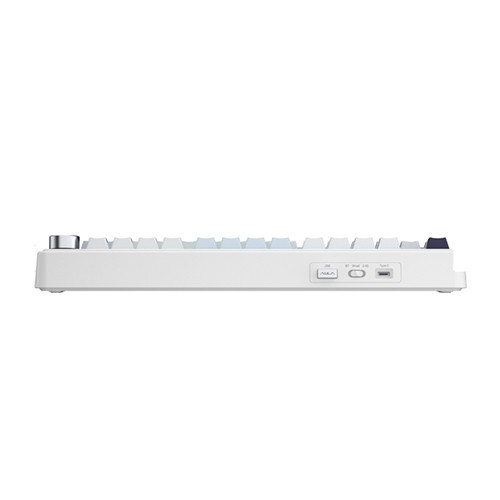 Bàn phím cơ AULA F75 3 Mode Ice Blue Ice Vein switch (Xanh nhạt+trắng+xanh đậm)