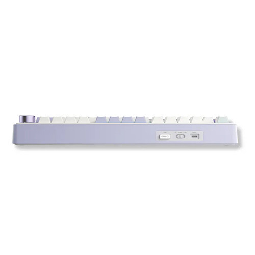 Bàn phím cơ Aula 3 MODE AULA F75 Tím nhạt + Be + Xanh lá Grey Wood V3 switch