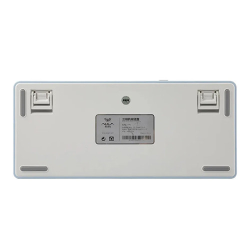 Bàn phím cơ Aula 3 MODE AULA F75 Xanh nhạt + Trắng + Xanh đậm Grey Wood V3 Switch