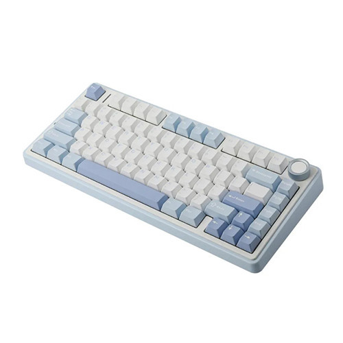 Bàn phím cơ Aula 3 MODE AULA F75 Xanh nhạt + Trắng + Xanh đậm Grey Wood V3 Switch