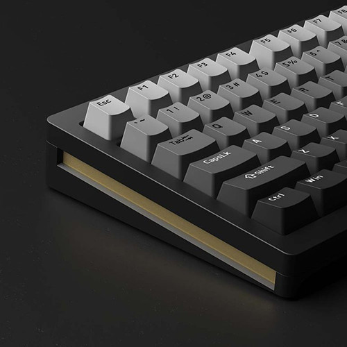 Bàn phím MonsGeek M1 QMK Black AKKO Switch v3 Cream Yellow Pro