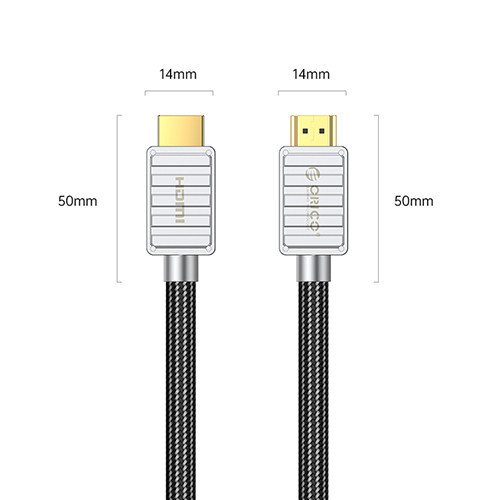 Dây cáp HDMI Orico H4CY-10-BK 1m 4K 60Hz Bạc