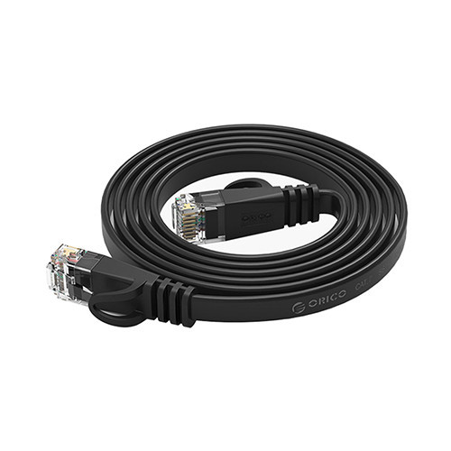 Cáp mạng dẹt CAT 6 UTP ORICO PUG-C6B-150-BK 15m