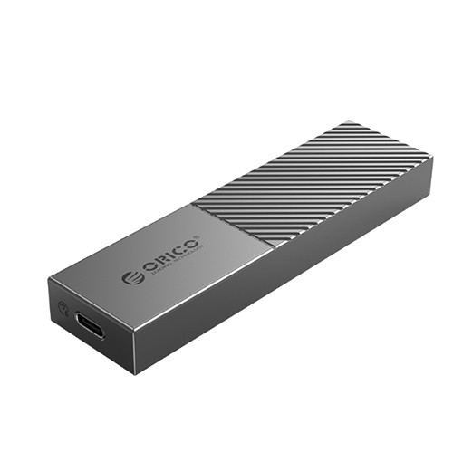 Hộp ổ cứng SSD ORICO M.2 SATA Type C - Tốc độ 6Gbp - Màu Xám (M205C3-BP)