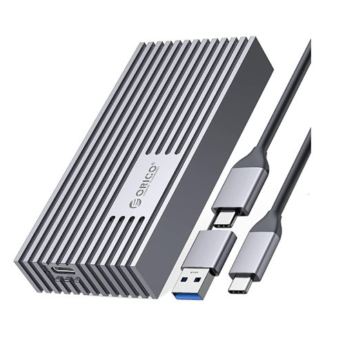 Hộp ổ cứng SSD ORICO USB 4.0 M.2 NVME TypeC - Tốc độ 40Gbps - Màu Xám (M234C3-U4)