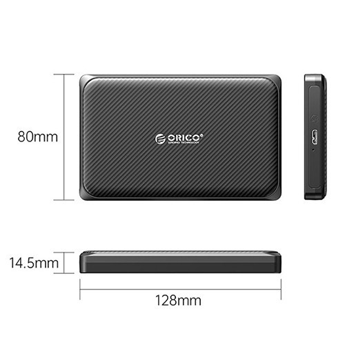 Hộp ổ cứng SSD/HDD ORICO 2189U3-V1-BK 2.5 inch SATA 3 USB 3.0