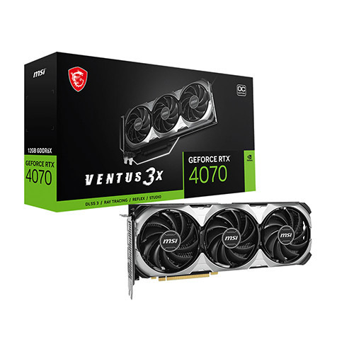 VGA MSI RTX 4070 VENTUS 3X E1 12GB OC