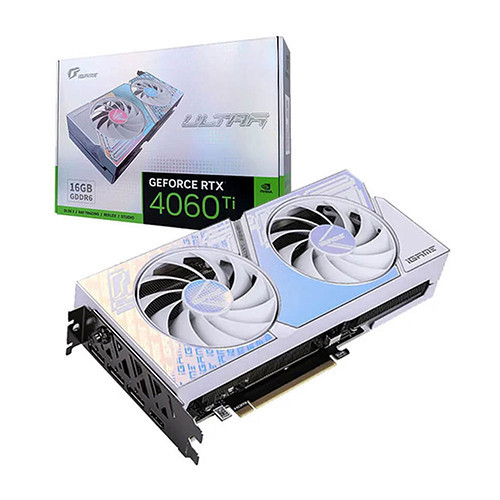 VGA Colorful iGame GeForce RTX 4060 Ti Ultra White DUO OC 16GB-V