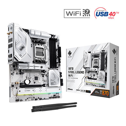 Mainboard Asrock X870 Steel Legend Wifi DDR5
