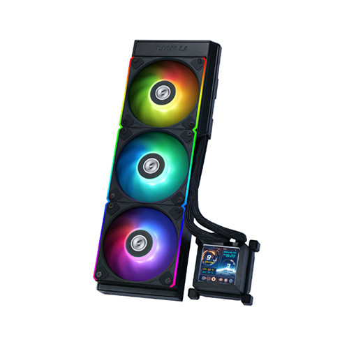 Tản Nhiệt Nước Lian Li HydroShift LCD 360RGB fan Black