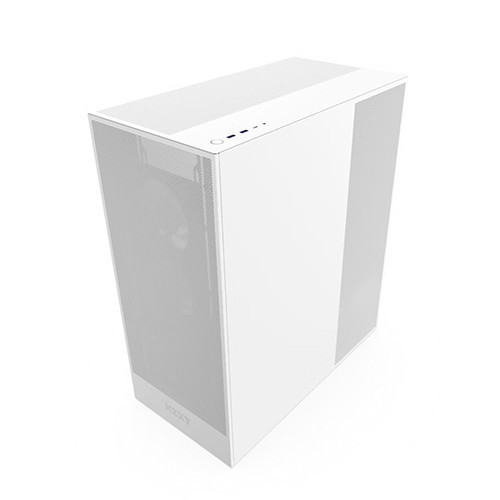 Vỏ Case NZXT H7 FLOW RGB (2024) ALL WHITE (CM-H72FW-R1) ATX, 3 Fan RGB
