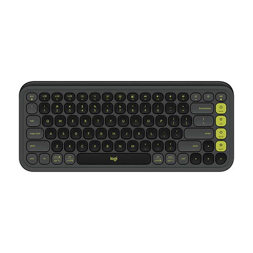 Bàn phím không dây Logitech POP ICON Keys màu đen (GRAPHITE)