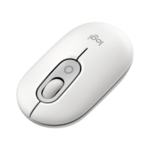 Chuột không dây Emoji Logitech POP Mouse Bluetooth màu trắng (OFF-WHITE)